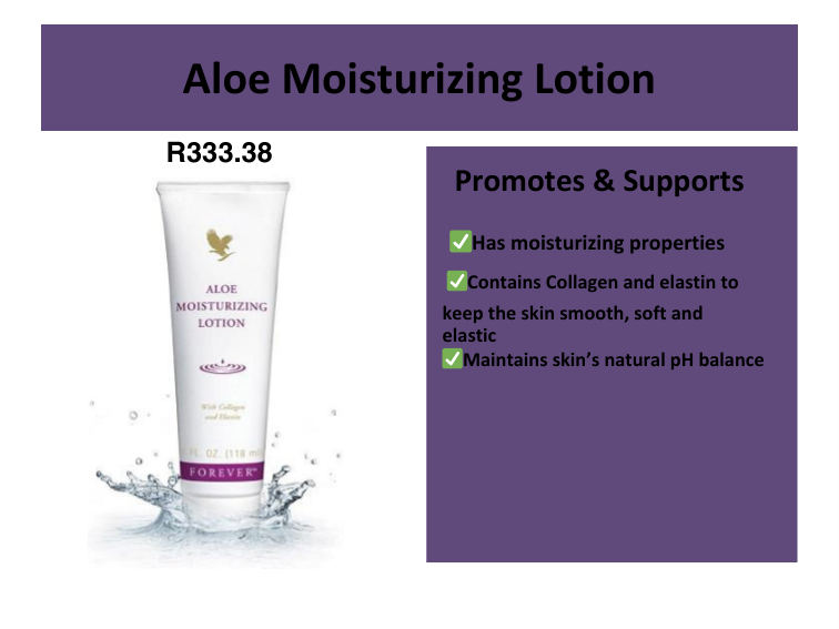 Aloe Moisturizing Lotion