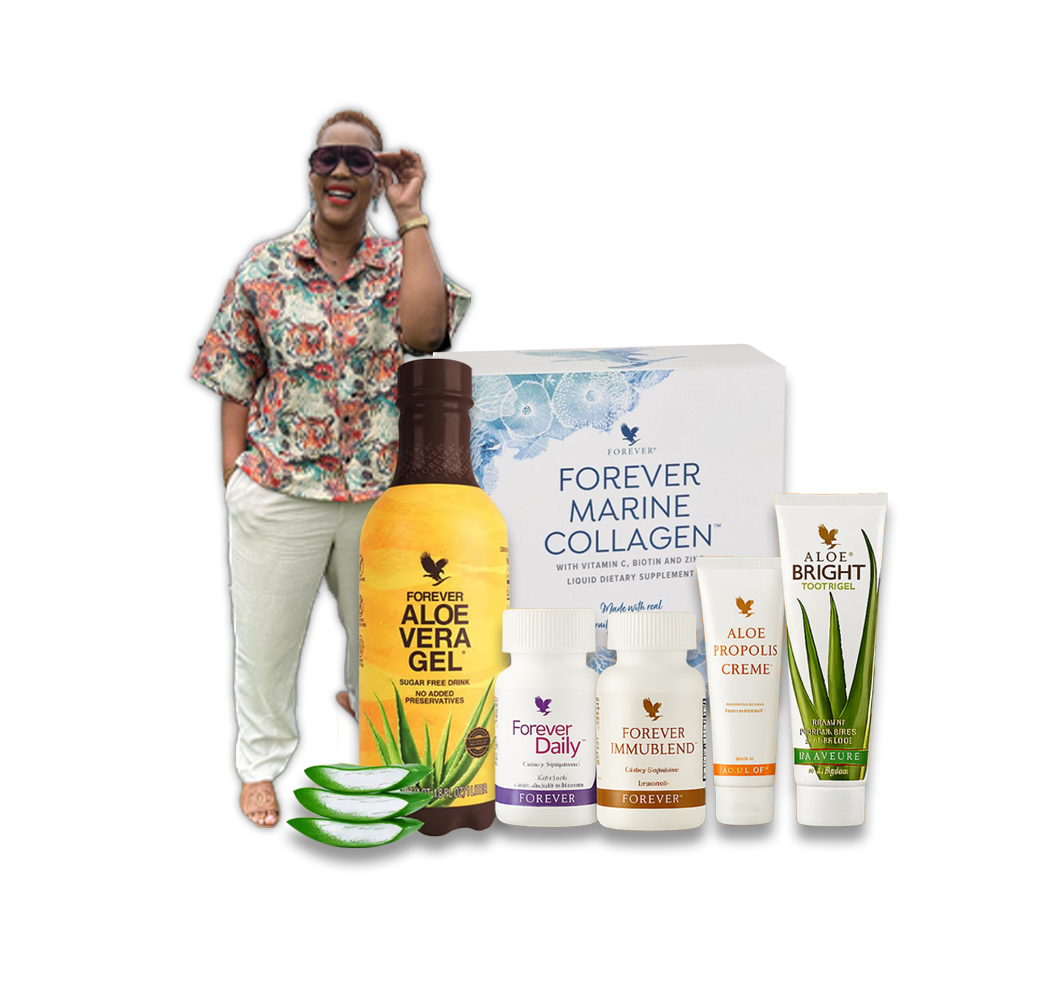 Aloe Drinks Tripack: Aloe Vera Gel